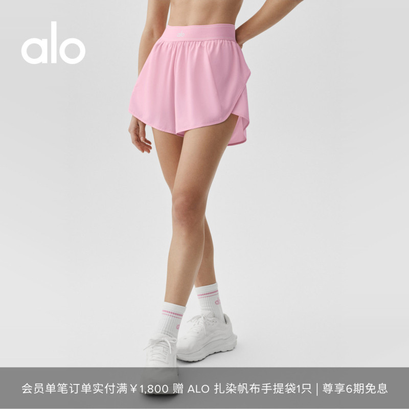 Alo｜Women's Match Point Loose-Fit Sports Training Yoga Functional Shorts