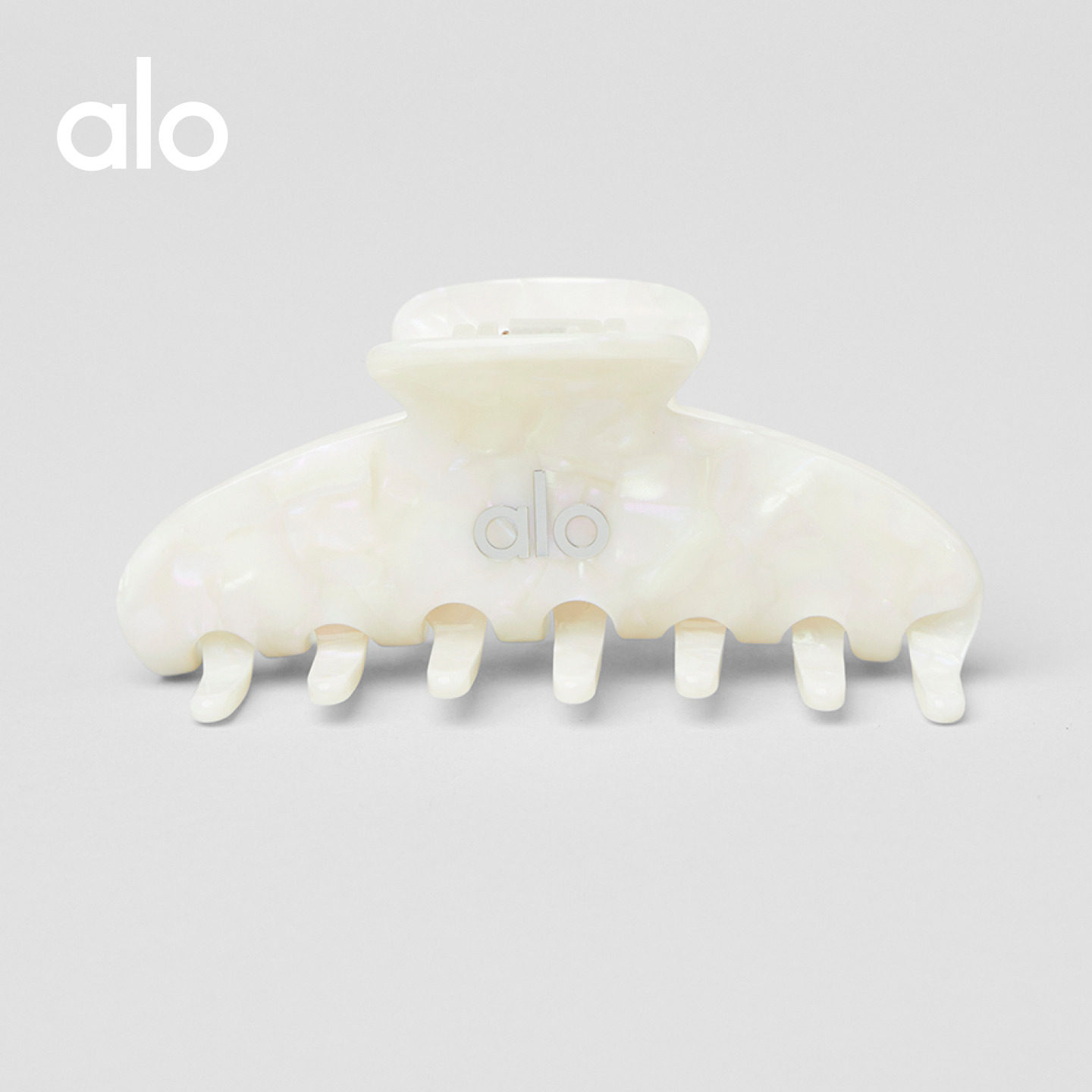 Alo｜เครื่องประดับคลิปหนีบผมสตรีแนวสตรีทแฟชั่น คลิปหนีบผมทรงกรงเล็บ สไตล์ย้อนยุคยุค 90