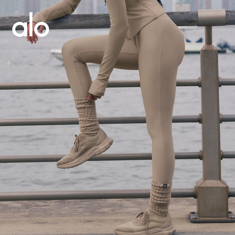 Alo｜Women's Airlift Sleek Slim Fit Sports Fitness Casual Yoga Pants High Waist Tights