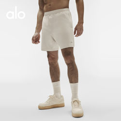 Alo｜Men's Conquer React Slim Fit Sports Training Yoga Casual Shorts 7