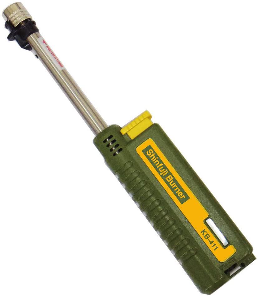 New Fuji shinfuji sliding seat style gas gun anti-wind outdoor camping ignitor lighter KB-411