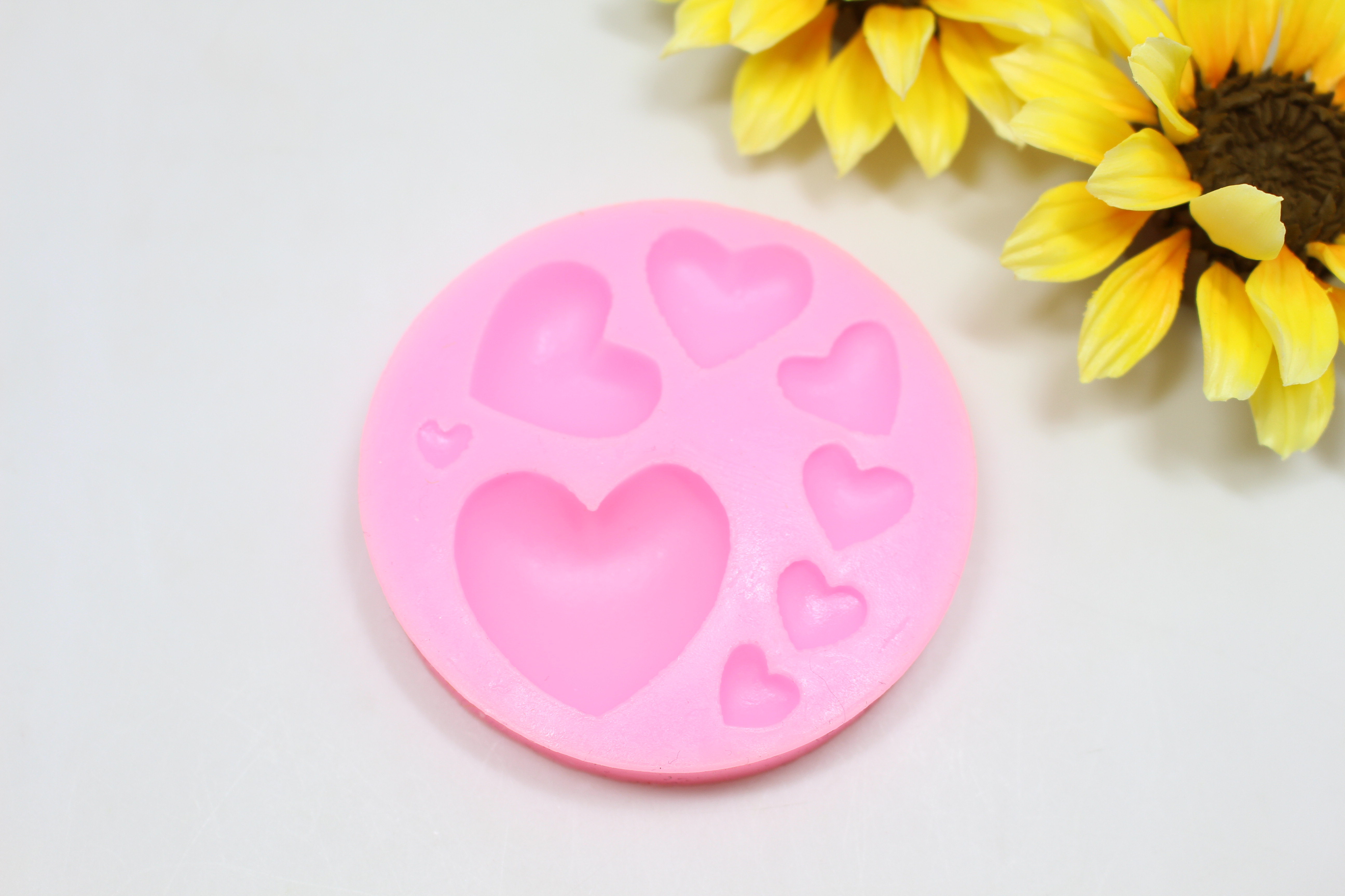 [墨 叔 家] Đất sét siêu nhẹ / Epoxy / fondant Khuôn silicon tình yêu - Tự làm khuôn nướng khuôn oval