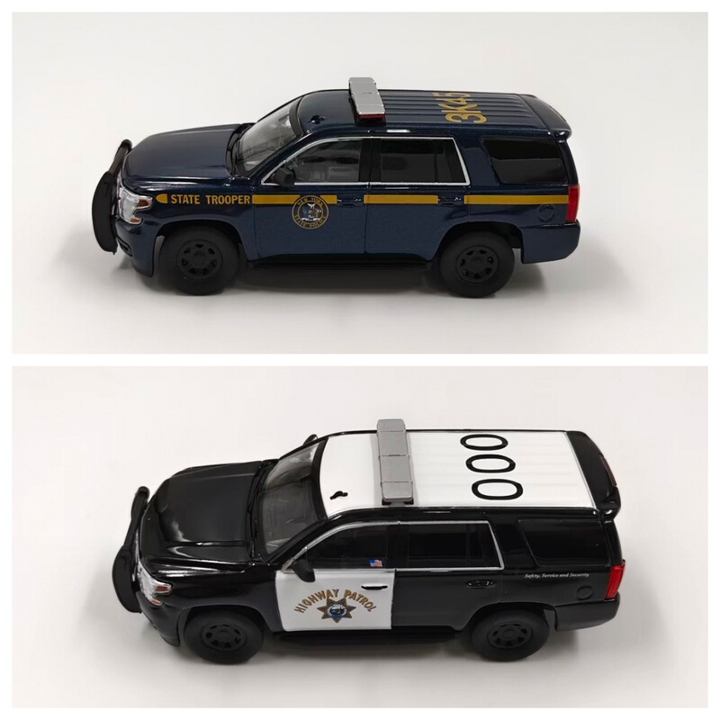 596 1:64 Taha River New York Chp Finished Static Simulation Alloy Car Model