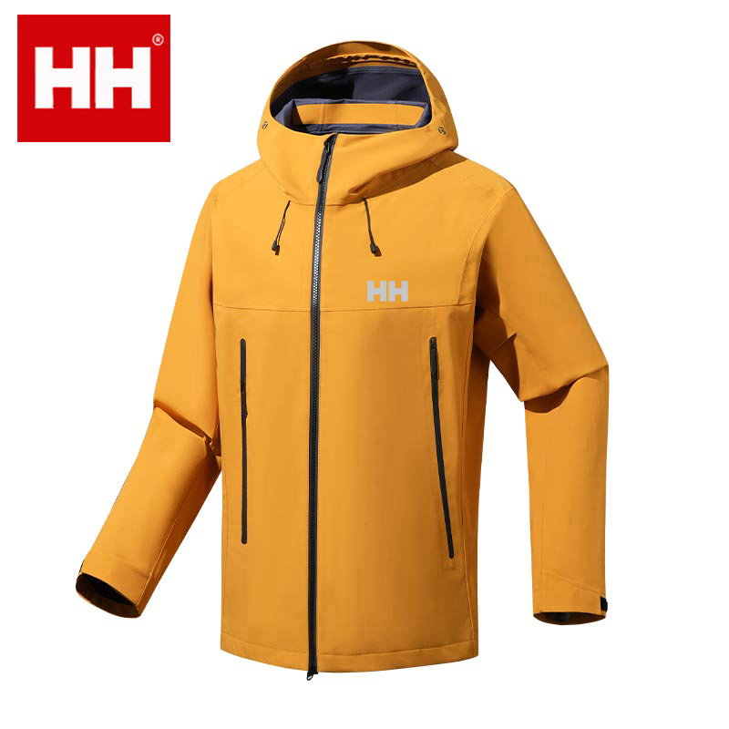 [Same Style as Wang Yibo] Hh 26 New Style Windproof High-Performance Storm-Level Hardshell Outdoor Jacket for Men and Women