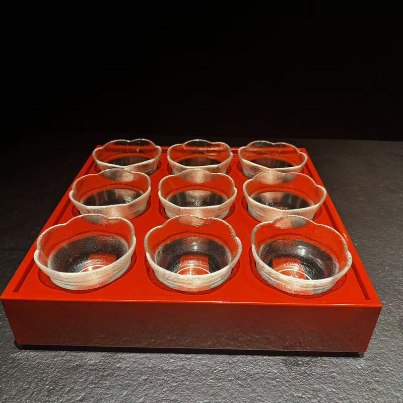 Elegant Choice of Chinese Red Stainless Steel Sauce Dish, Sauce Platter, Grid Hot Pot Seasoning Bowl, Moisture-Proof and Crack-Resistant Elegant Choice of Chinese Red Stainless Steel Sauce Dish, Sauce Platter, Grid Hot Pot Seasoning Bowl, Moisture-Proof and Crack-Resistant