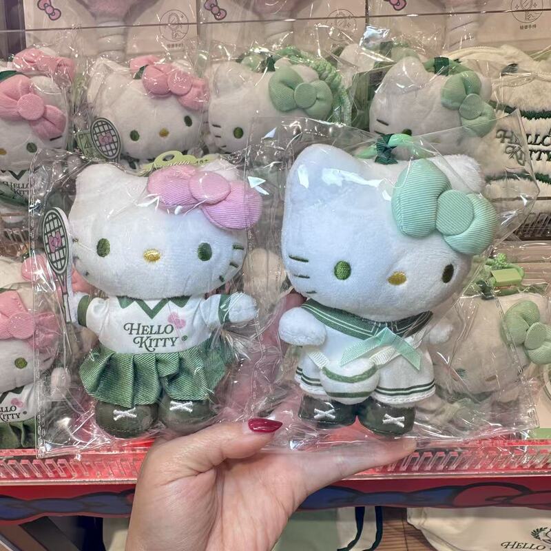 MINISO Hello Kitty Tennis Diary Series Racket Standing Plush Pendant Hello Kitty MINISO Hello Kitty Tennis Diary Series Racket Standing Plush Pendant Hello Kitty