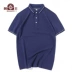 Beastmaster 2019 Áo sơ mi nam cotton mới POLO Áo sơ mi nam ngắn tay kinh doanh mỏng thoáng khí áo thun mỏng Paul - Polo áo polo đen Polo