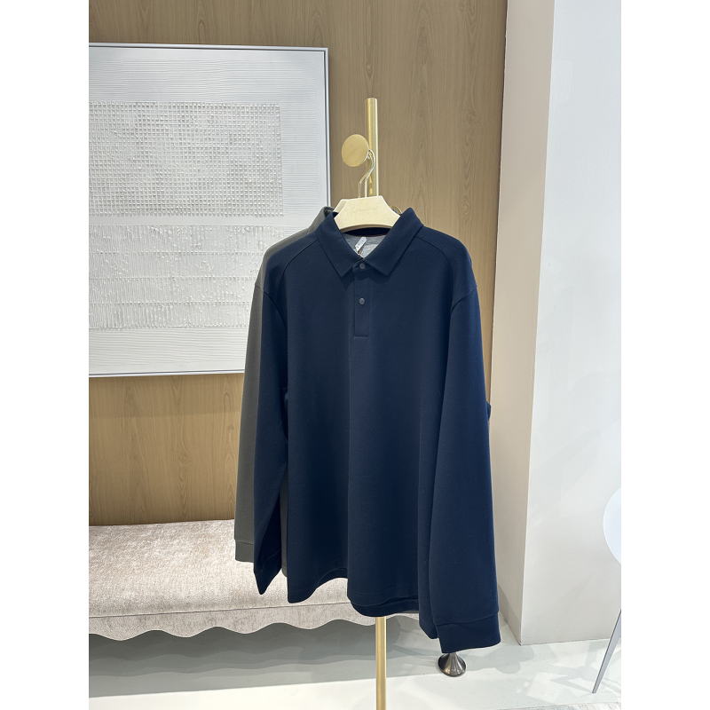 Blue Big Boss T60 Lenzing Modal Wool Blend Easy-Care Men's Polo Shirt 8813 Blue Big Boss T60 Lenzing Modal Wool Blend Easy-Care Men's Polo Shirt 8813