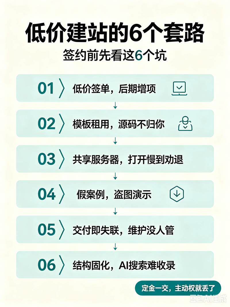 个人网站搭建流程及步骤详解教程图片详解，顺序对了才不返工