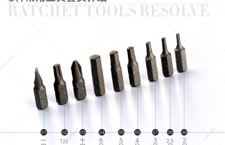 Clé pour réparation vélo MINAS - Ref 2302216 Image 12