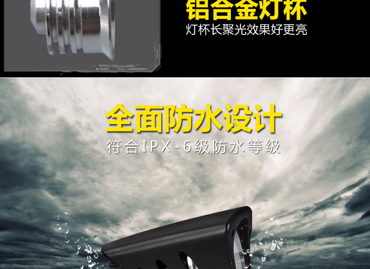 Lumière vélo MINAS - phare - Ref 2398057 Image 15