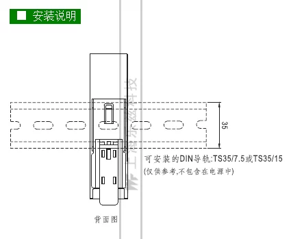 MEAN WELL NDR đường sắt công nghiệp cung cấp điện 75/120/240/480W DC 12V/24/48V điện áp đầu ra nguồn 5v 10a nguồn tổ ong 10a