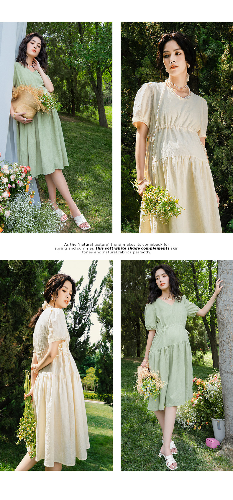 Plus Size Maternity Skirt Summer 2024 New Arrival Summer Dress 100.00Kg Pure Cotton Loose Dress Cool Little Man — 30