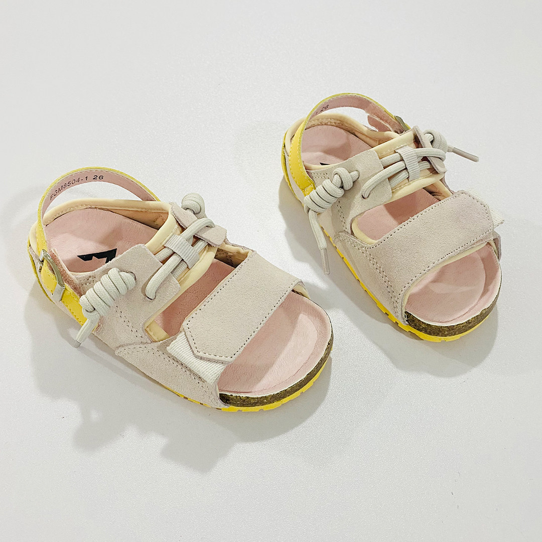 721 Imakokoni Girls Summer Pink Sandals 100 Hitch Casual Fish Mouth Shoes Baby Dew FGM8504-2-Taobao