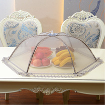 Cover cover leftover food set Household kitchen meals Anti-mosquito net cover Table storage cover umbrella New table cover