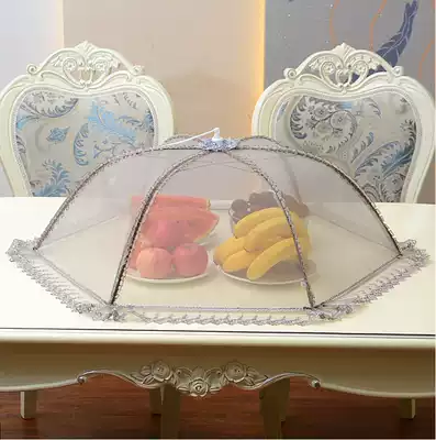 Cover dish cover leftovers food set household kitchen food mosquito net cover table storage bowl umbrella new table cover