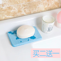 Diatomaceous earth absorbent pad coaster Toilet sink soap holder Washing cup Diatomaceous earth water tank drain mat soap drag