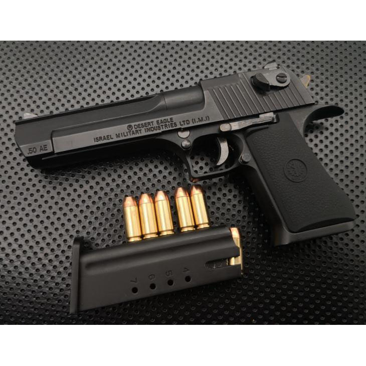 Alloy Empire 1: 2.05 Shell Desert Eagle Child Toy Gun Model Black Full Metal Disassembly Not Launchable