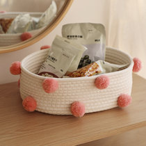 ins desktop gencloses containing basket socks lingerie finishing basket remote control snacks cosmetic containing box debris box