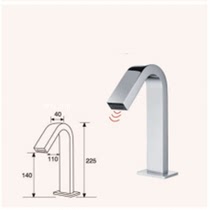 Fully automatic induction automatic closing of tap single-cold medical intelligent washbasin copper tap induction handwashing machine