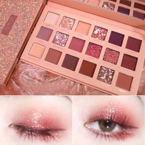 novo eye shadow pink pearly waterproof unicorn net red eye shadow disc ins superfire affordable student earth color
