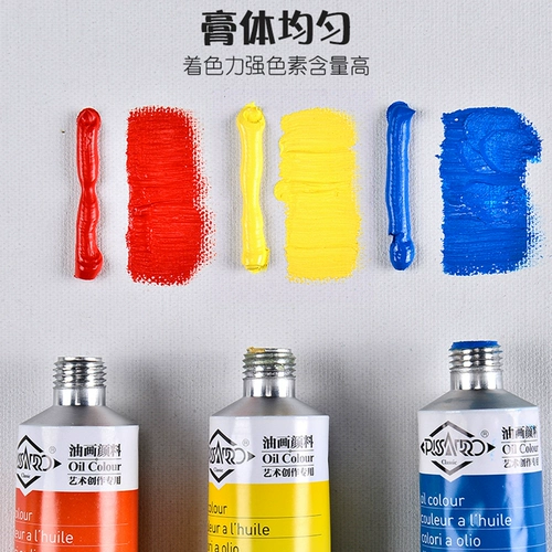 Пигментированный комплект для рисования, масляная краска, холст, фоторамка, художественный краситель для начинающих, 170 мл