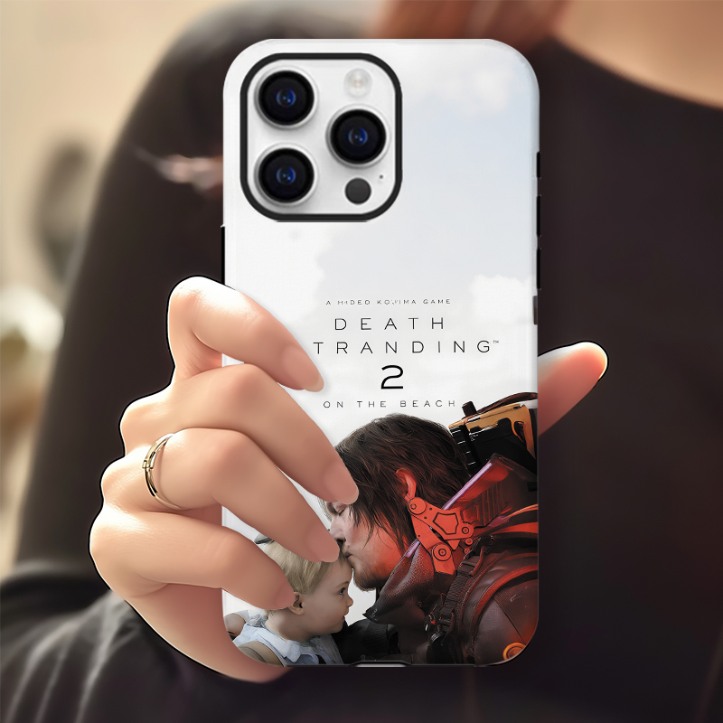 Death Stranding 2 Cover Creative Film Phone Case Suitable for Apple 16 Pro, Huawei, Vivo, Redmi, Oppo P80P, Apple 16 Pro Max, Honor, Huawei, Vivo, Redmi, Oppo