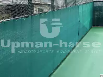 It happens to be TF-750 tennis court windbreak net when the basketball court windshield dust net windproof cloth PE drawing weaving