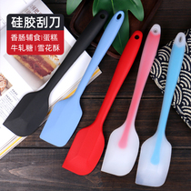 One-piece silicone spatula household baking tool Nougat cake cream spatula baking mixing knife high temperature resistance