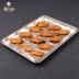 Khay nướng lò nướng dụng cụ làm bánh gia đình hình chữ nhật nướng bánh quy nougat bông tuyết khuôn giòn không dính - Tự làm khuôn nướng