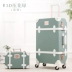 Vali retro nữ vali da xe đẩy vali bánh phổ thông bánh xe nhỏ hộp nội trú 20 inch hộp mật khẩu Va li