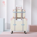 Ретро чемодан, свежая портативная высококачественная коробка, 18 дюймов