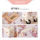 uniwalker retro suitcase female trolley case universal wheel floral suitcase boarding case 20 inch leather luggage