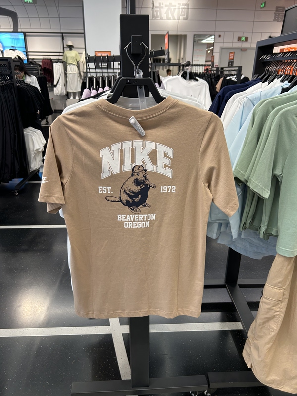 Jingjing Genuine Nike Women's Casual Sports Loose Short-Sleeved Shirt Ih0826 Jingjing Genuine Nike Women's Casual Sports Loose Short-Sleeved Shirt Ih0826