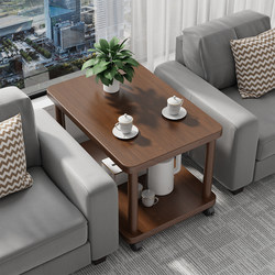 Sofa Middle Small Coffee Table Accessible Luxury Fancy Side Table Office Movable Tea Table Side Table Reception Room Side Cabinet Table