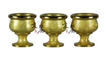 Wenli Buddha has pure copper water cup clear water cup holy water cup pure copper crystal light body Ruyi Cup