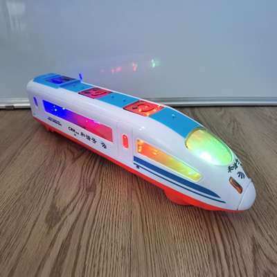 儿童电动玩具火车和谐号动车高铁发