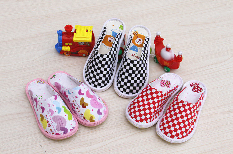 Pantoufles enfants en coton - semelle Melaleuca - Ref 986747 Image 16