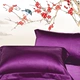 Vỏ gối lụa đẹp hai mặt gối lụa đơn màu gối đặt gối lụa khăn gối đặt một cặp học sinh gối