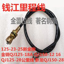 Qianjiang Motorcycle QJ125-28-18A-23-25 Wolong QJ150-28-12-16 Gold Steel Odospeed Line