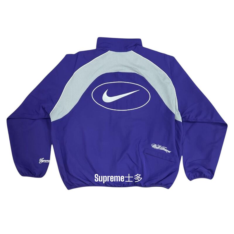 [Domestic Stock] Ss25 Supreme/Nike Track Jacket Collaboration School Uniform Sports Jacket