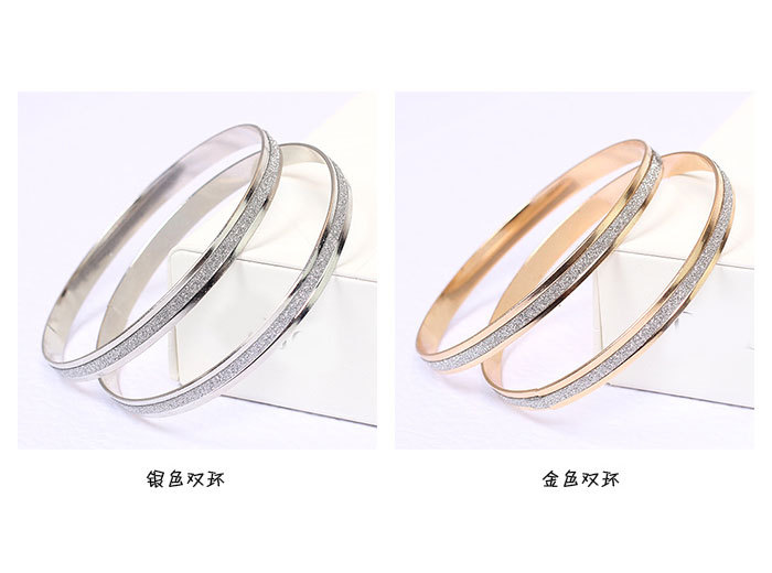 Châu âu và Mỹ thời trang matte bạc bracelet ladies cao cấp vòng đeo tay Hàn Quốc phiên bản của đồ trang sức sông và hồ quầy hàng trang sức cung cấp