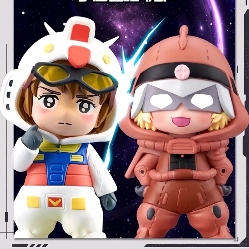 Bandai Bnfigure Q Pajamars Mobile Suit Gundam Century of the Universe Figure Series Second Edition Blind Box