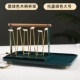 Глупый Dok Green Barge+деревянный кишечный мозг (темно -зеленый) (темно -зеленый)