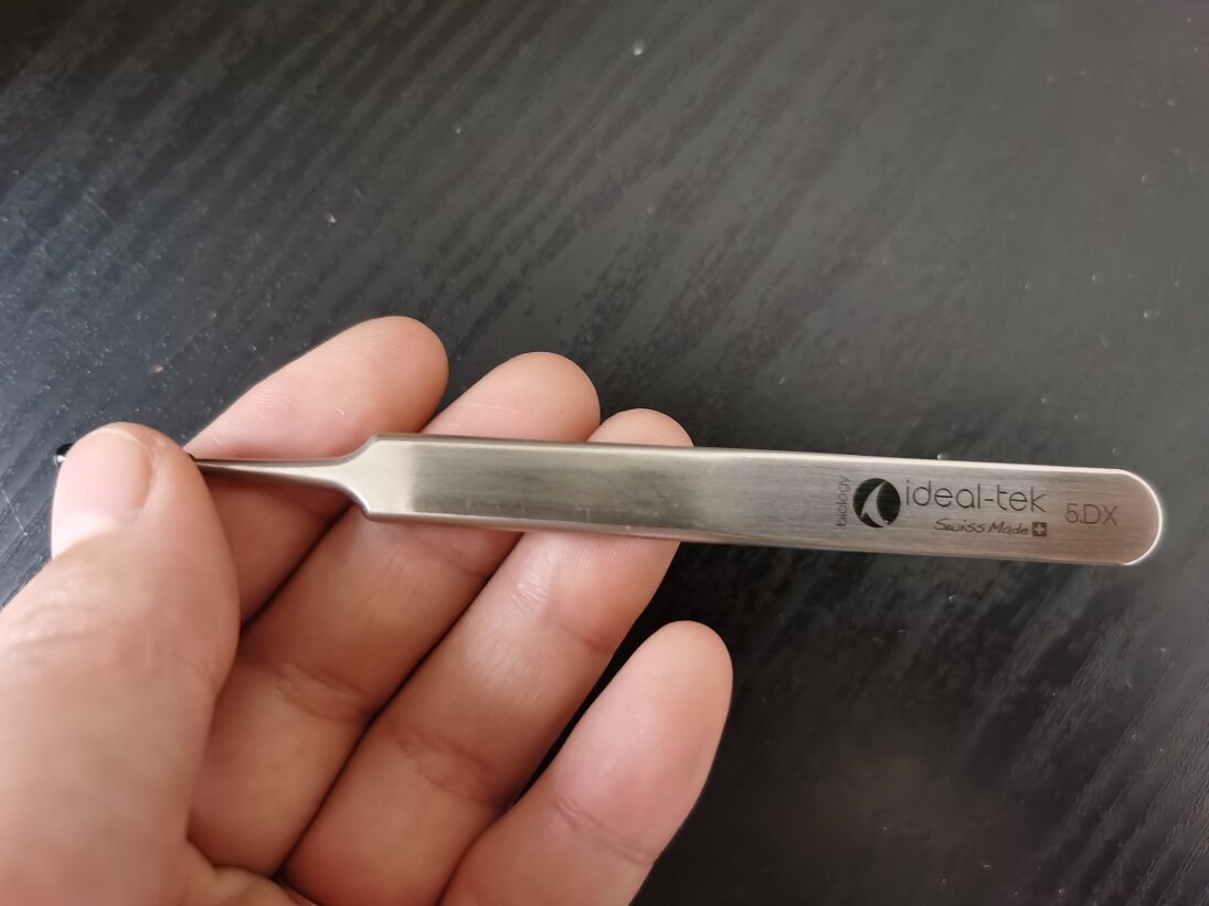 ideal-tek镊子5.DX Biology Tweezers 实验室尖头5号显微镊子