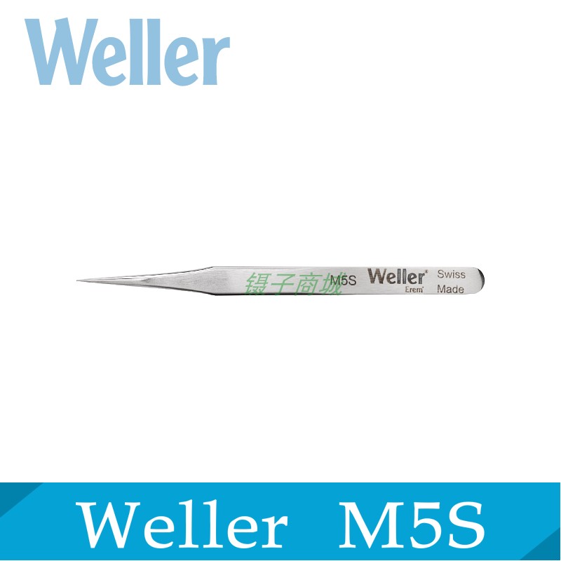 德国Weller镊子M5S 瑞士进口不锈钢迷你镊子M5
