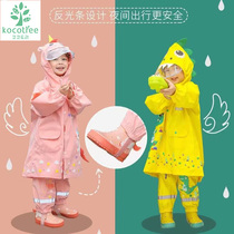 KK Tree children Rain pants Leg Boy Girl Waterproof single Article Lianfoot Even shoes light and thin baby among young children