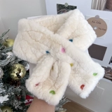 Демисезонный удерживающий тепло шарф, с защитой шеи