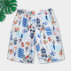 Swimsuit Couple Suit Slim Conservative Couple Style Seaside Resort Beach Hot Spring Skirt Swimsuit 2024 ຮູບແບບໃຫມ່