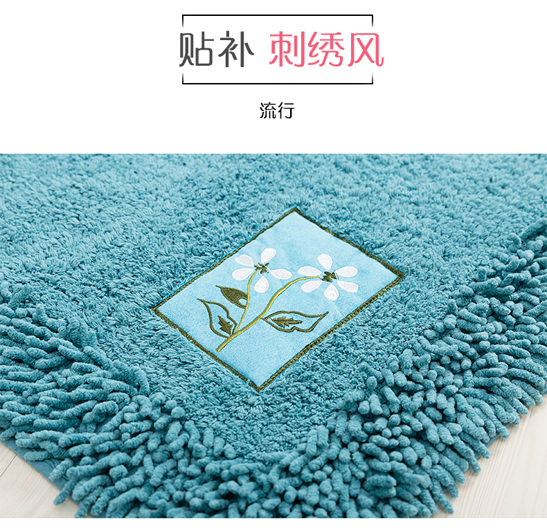 Cửa ra vào thảm phòng tắm thảm phòng tắm chống trượt pad pad cửa mat cửa ra vào máy hấp thụ nước có thể giặt Bắc Âu thảm đá